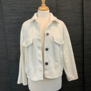 Boohoo sherpa jacket